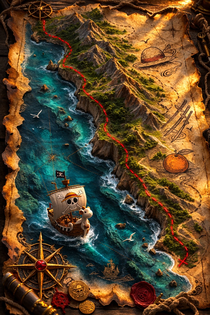 Grand Line 3D Render